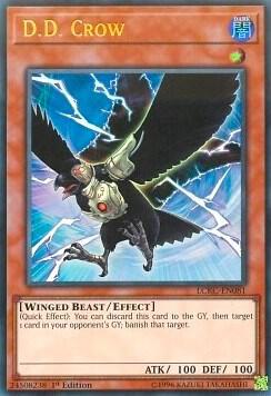 D.D. Crow LCKC-EN081 card from Legendary Collection Kaiba