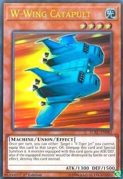 W-Wing Catapult LCKC-EN083 card from Legendary Collection Kaiba