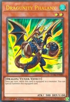 Dragunity Phalanx LCKC-EN086 card from Legendary Collection Kaiba