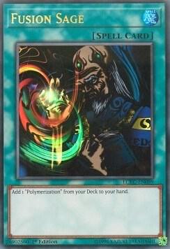 Fusion Sage LCKC-EN089 card from Legendary Collection Kaiba