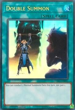 Double Summon LCKC-EN091 card from Legendary Collection Kaiba