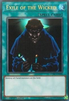 Exile of the Wicked LCKC-EN100 card from Legendary Collection Kaiba