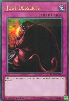Just Desserts LCKC-EN105 card from Legendary Collection Kaiba