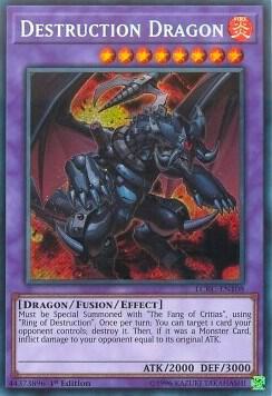 Destruction Dragon LCKC-EN108 card from Legendary Collection Kaiba
