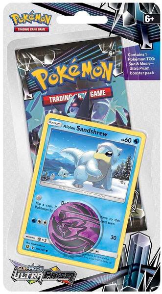 Ultra Prism Single Pack Blister [Alolan Sandshrew] card from SM - Ultra Prism