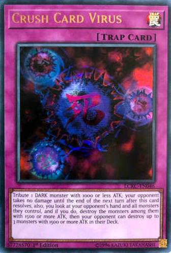 Crush Card Virus (Version 2) LCKC-EN046 card from Legendary Collection Kaiba