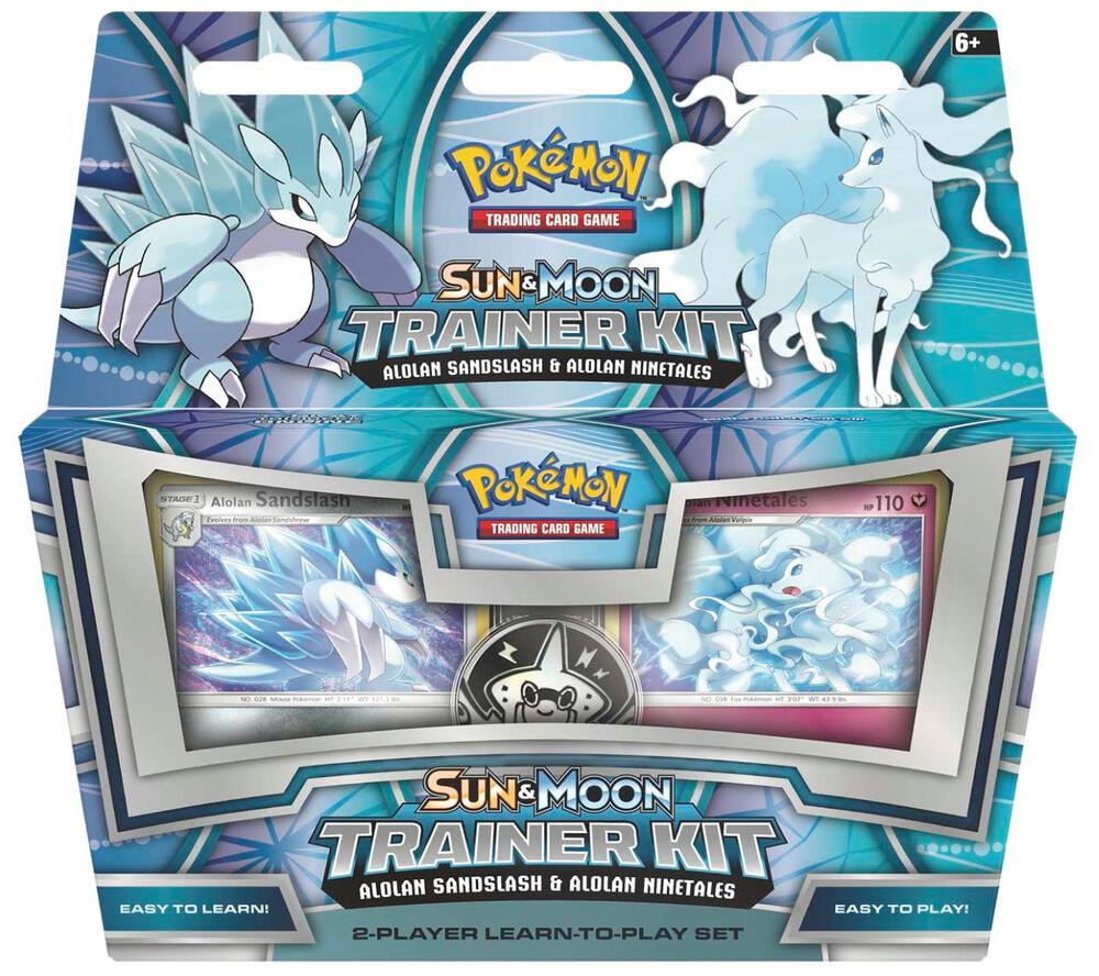 Sun & Moon Trainer Kit: Alolan Sandslash & Alolan Ninetales card from SM Trainer Kit: Alolan Sandslash & Alolan Ninetales