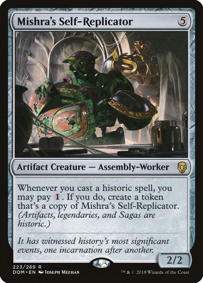 Mishra's Self-Replicator 223 card from Dominaria
