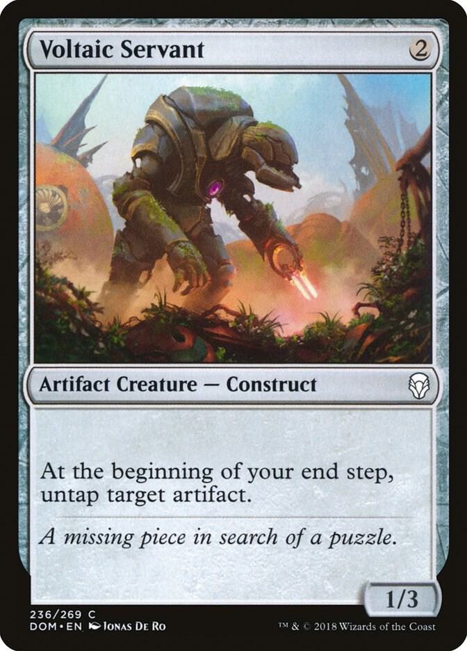 Voltaic Servant 236 card from Dominaria