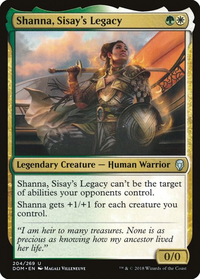 Shanna, Sisay's Legacy 204 card from Dominaria