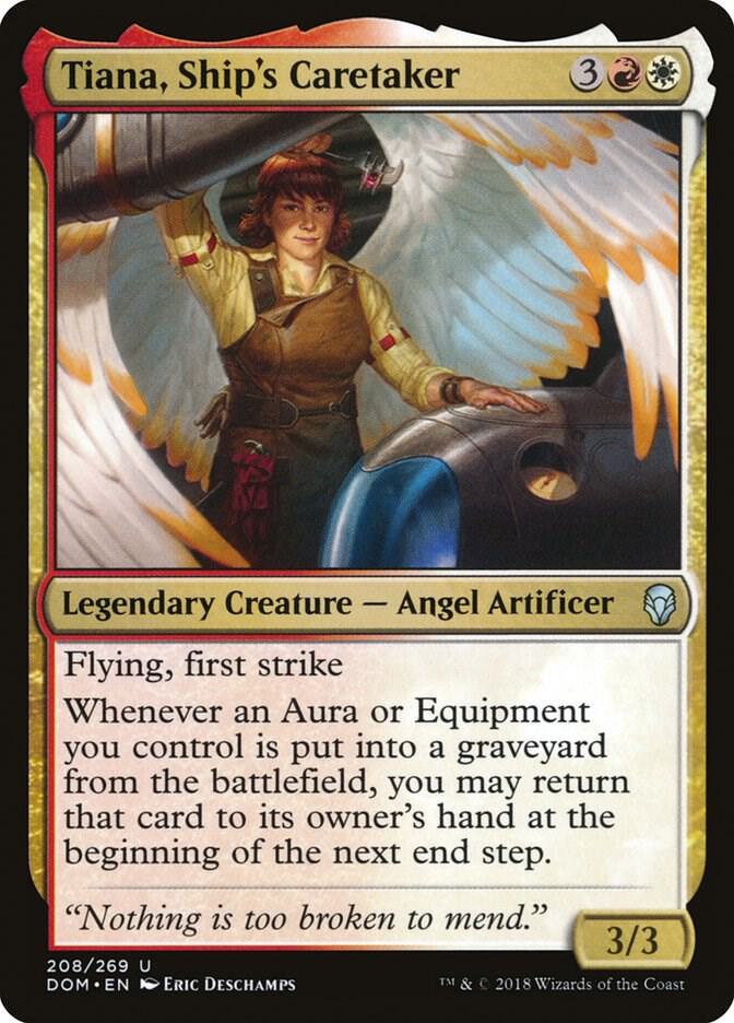 Tiana, Ship's Caretaker 208 card from Dominaria