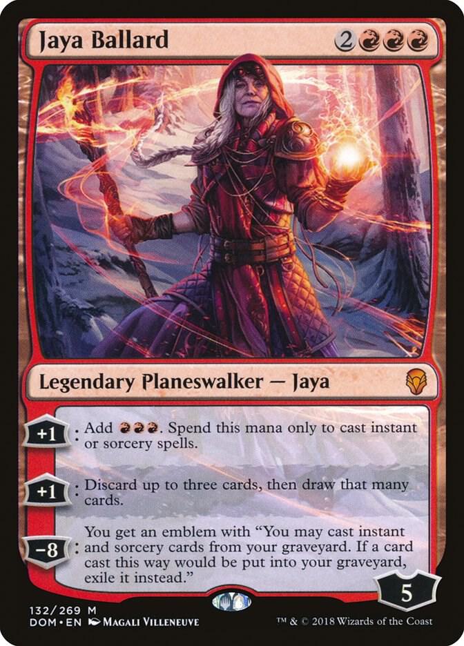 Jaya Ballard 132 card from Dominaria