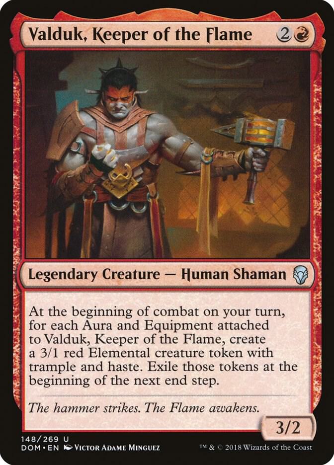 Valduk, Keeper of the Flame 148 card from Dominaria