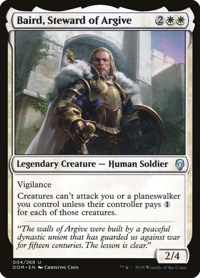 Baird, Steward of Argive 4 card from Dominaria