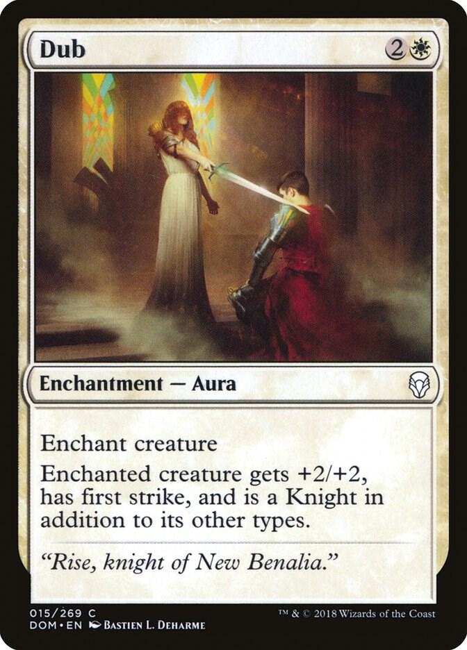 Dub 15 card from Dominaria