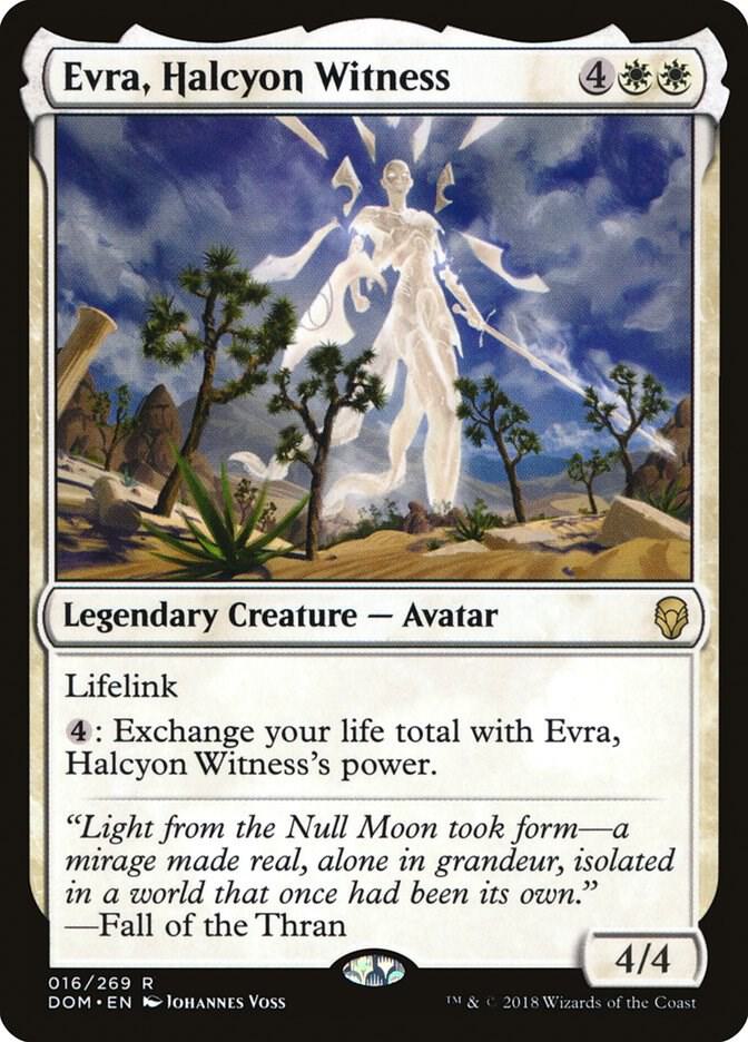 Evra, Halcyon Witness 16 card from Dominaria