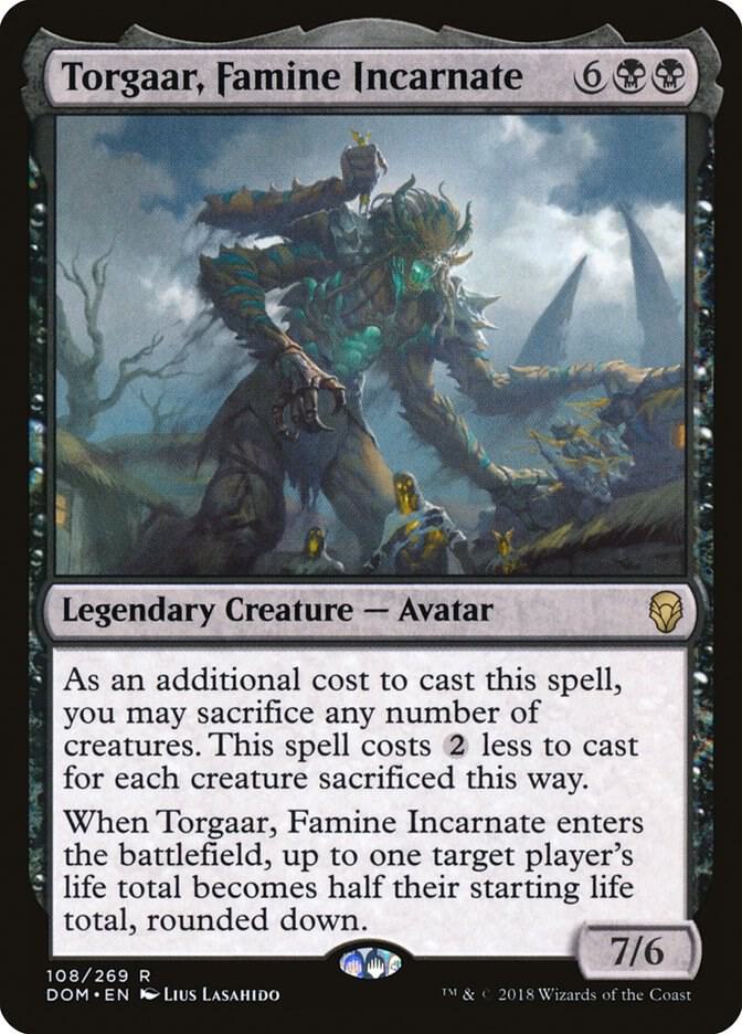 Torgaar, Famine Incarnate 108 card from Dominaria