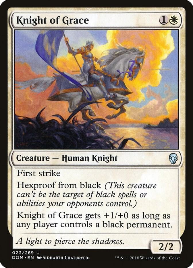 Knight of Grace 23 card from Dominaria