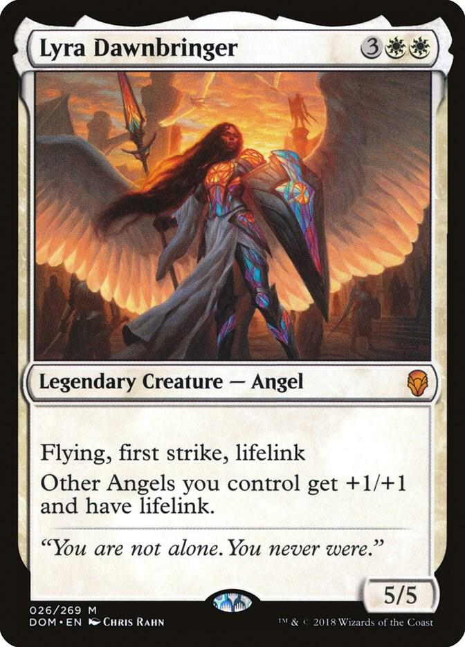 Lyra Dawnbringer 26 card from Dominaria