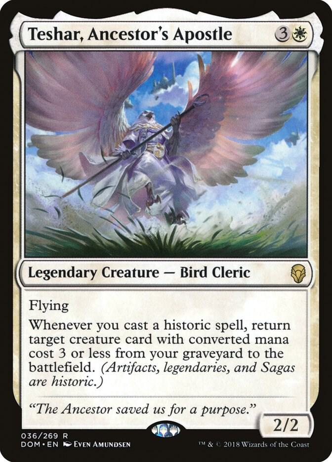 Teshar, Ancestor's Apostle 36 card from Dominaria