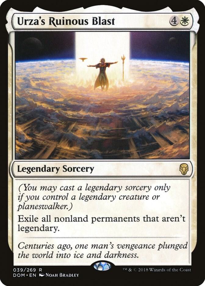 Urza's Ruinous Blast 39 card from Dominaria