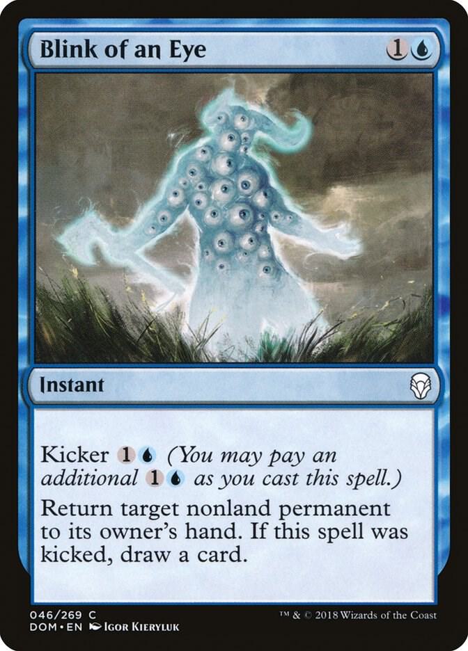 Blink of an Eye 46 card from Dominaria