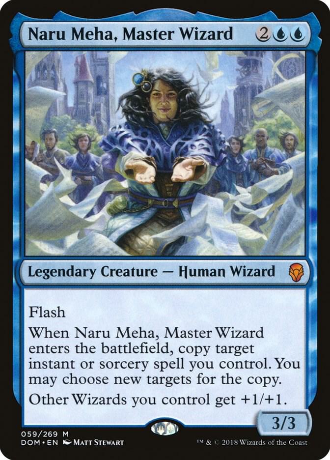 Naru Meha, Master Wizard 59 card from Dominaria