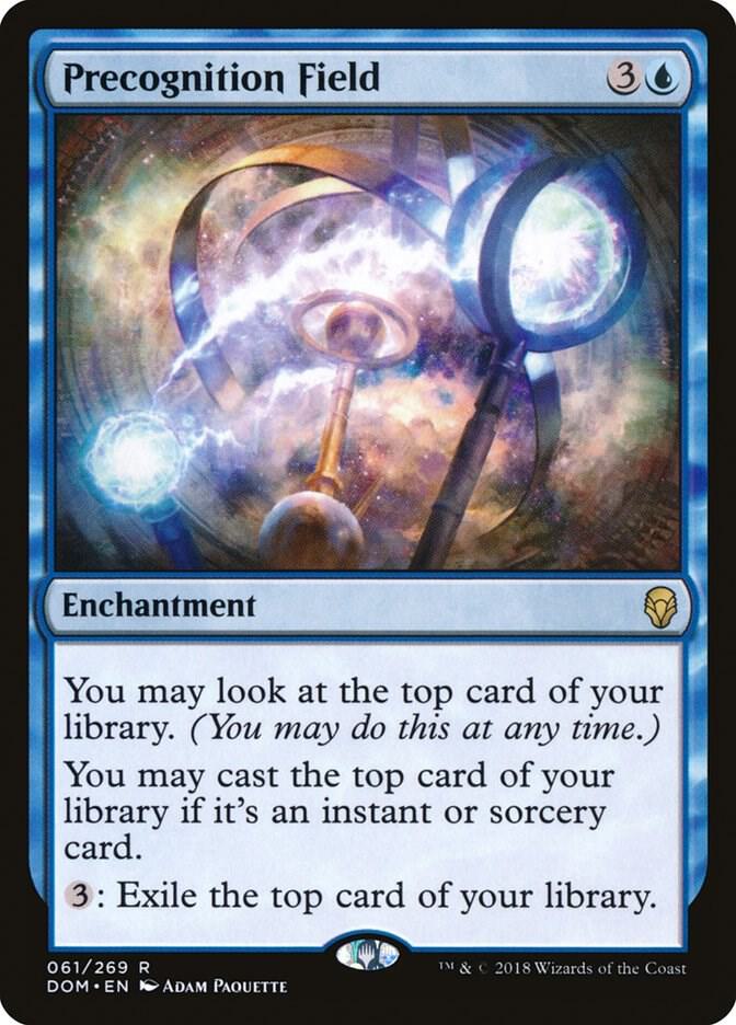 Precognition Field 61 card from Dominaria