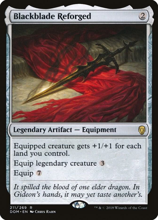 Blackblade Reforged 211 card from Dominaria