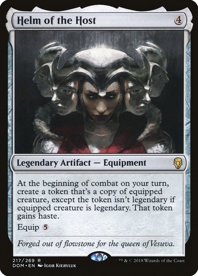 Helm of the Host 217 card from Dominaria
