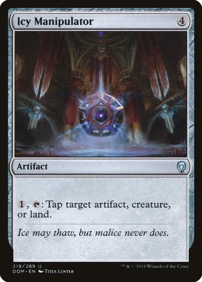 Icy Manipulator 219 card from Dominaria