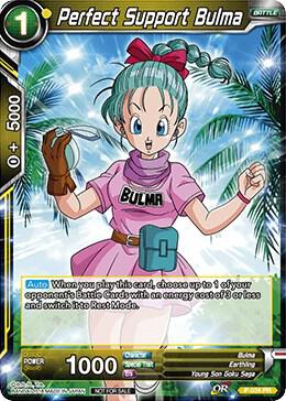 Perfect Support Bulma P-034 card from Promotion Cards