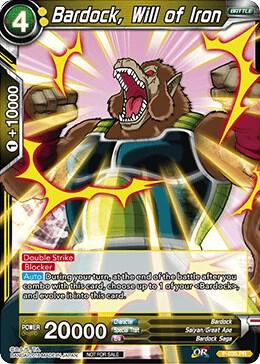 Bardock, Will of Iron P-035 card from Promotion Cards