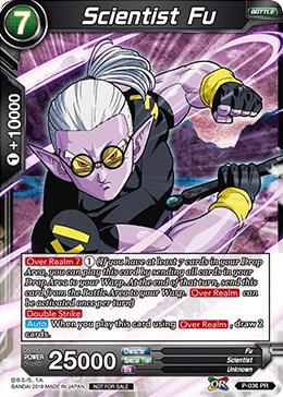Scientist Fu P-036 card from Promotion Cards