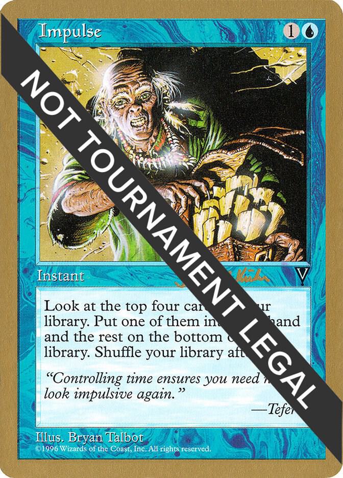 Impulse - 1997 Janosch Kuhn (VIS) card from World Championship Decks