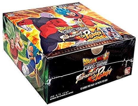 Dragon Ball Super - The Tournament of Power Booster Box card from Tournament of Power