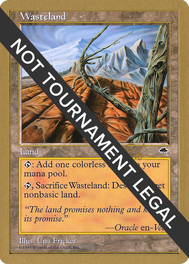 Wasteland - 1998 Ben Rubin (TMP) card from World Championship Decks
