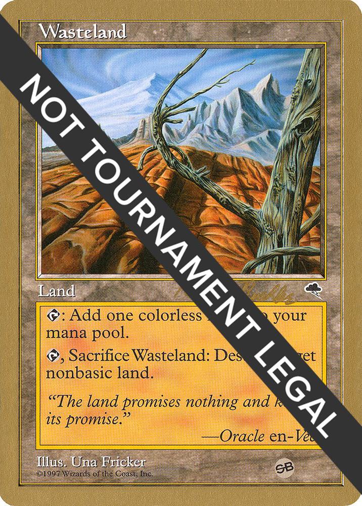 Wasteland - 1998 Randy Buehler (TMP) (SB) card from World Championship Decks