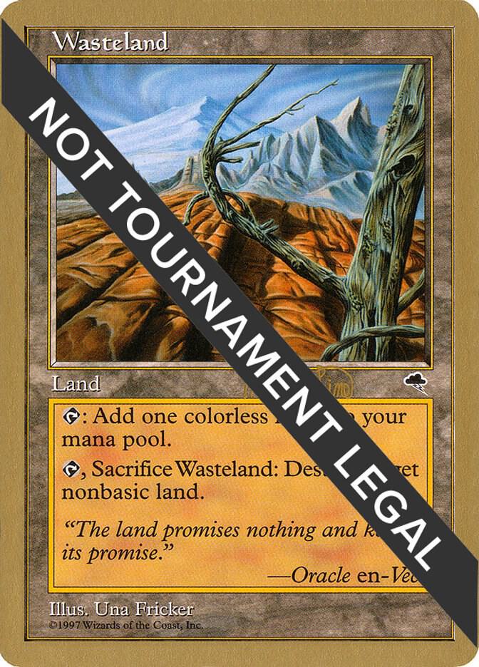 Wasteland - 1999 Mark Le Pine (TMP) card from World Championship Decks
