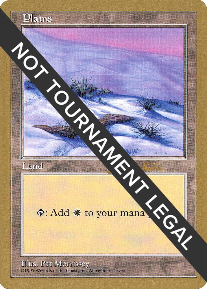 Plains (434) - 1997 Janosch Kuhn (5ED) card from World Championship Decks