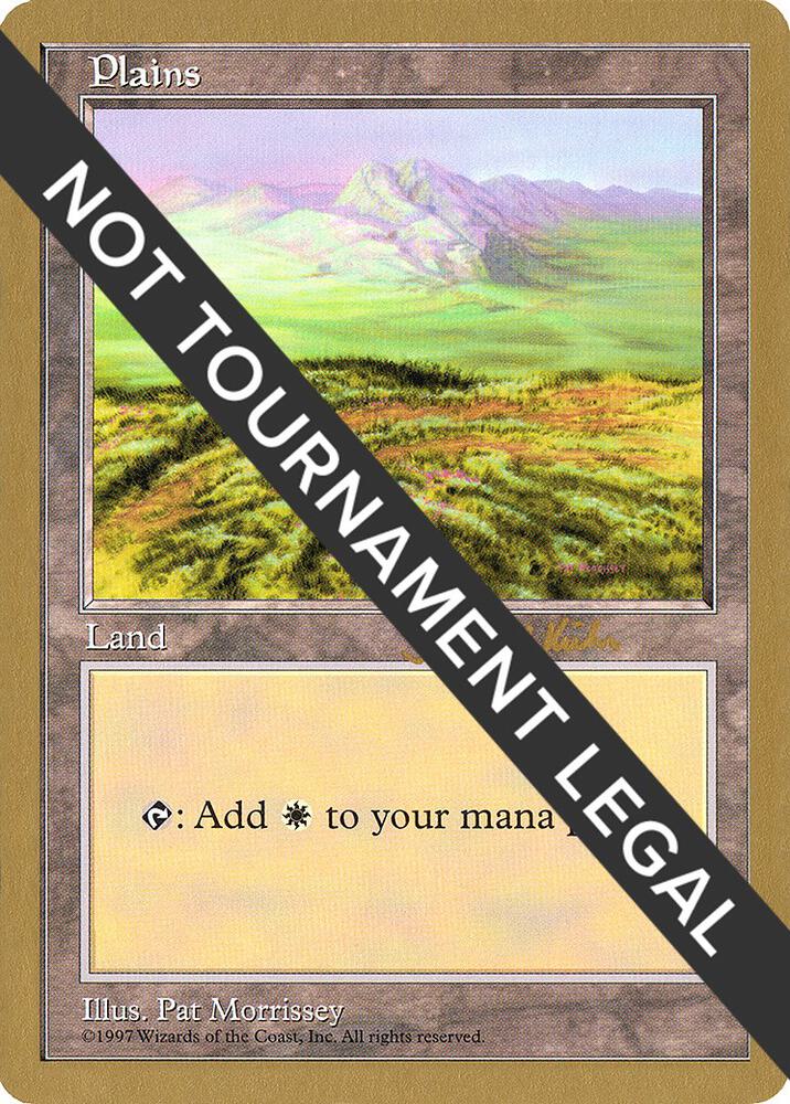 Plains (437) - 1997 Janosch Kuhn (5ED) card from World Championship Decks