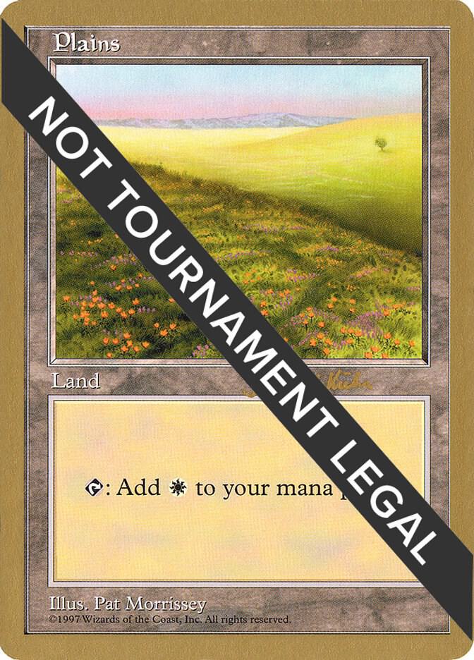 Plains (435) - 1997 Janosch Kuhn (5ED) card from World Championship Decks