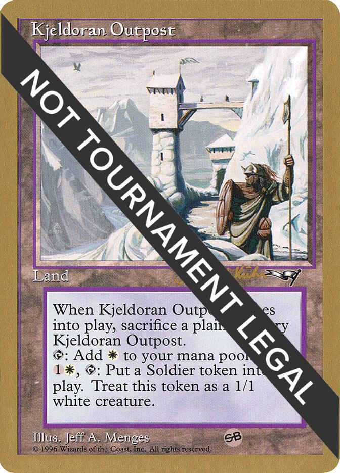 Kjeldoran Outpost - 1997 Janosch Kuhn (ALL) card from World Championship Decks