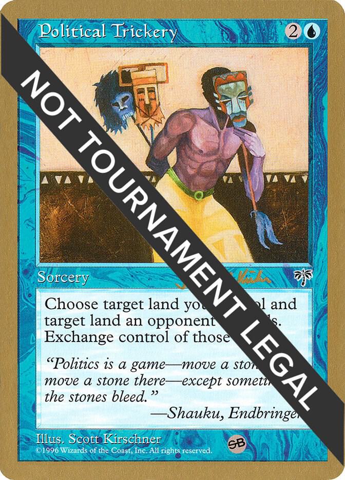 Political Trickery - 1997 Janosch Kuhn (MIR) (SB) card from World Championship Decks