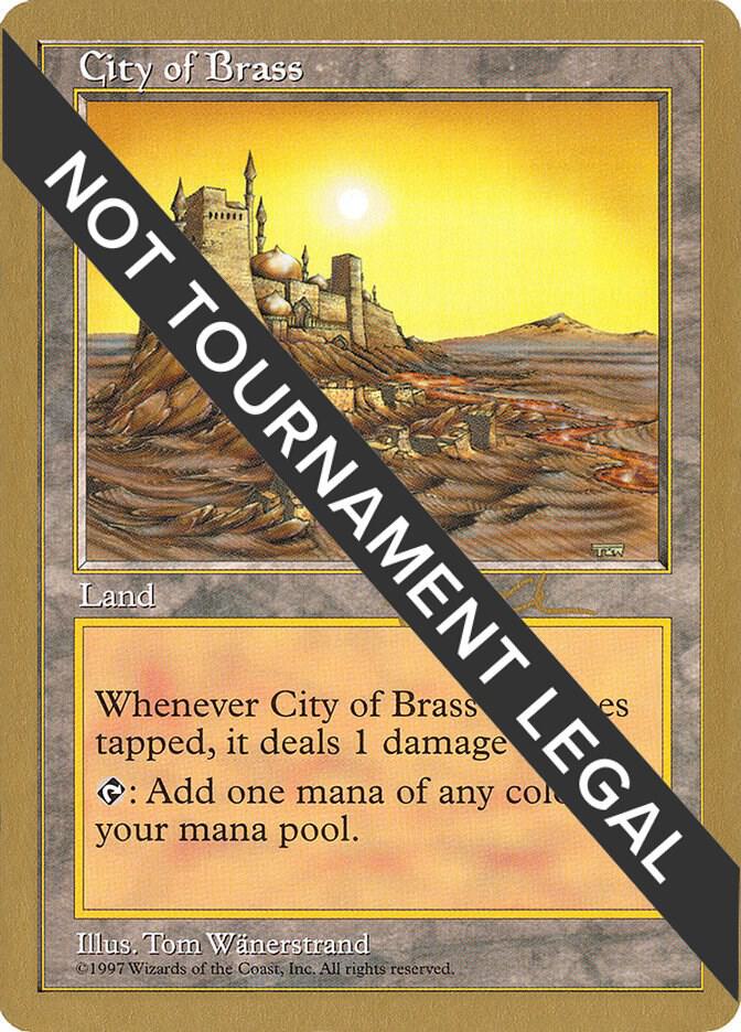 City of Brass - 1997 Paul McCabe (5ED) card from World Championship Decks