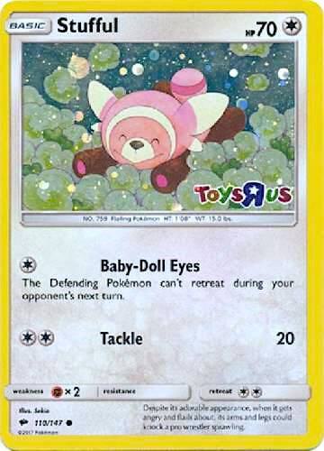Stufful (Toys R Us) 110/147 card from Miscellaneous Cards & Products