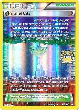 Parallel City (City Championships) 145/162 card from League & Championship Cards