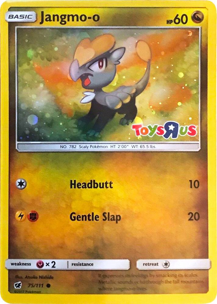Jangmo-o - 75/111 (Toys R Us Promo) 075/111 card from Miscellaneous Cards & Products