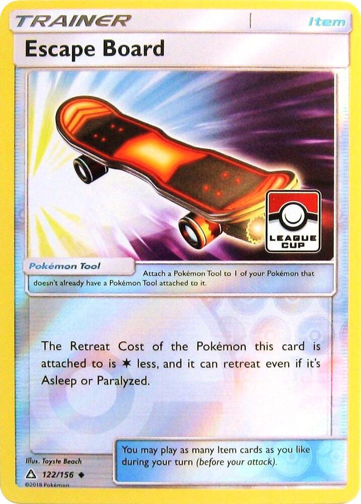Escape Board (League Cup) 122/156 card from League & Championship Cards
