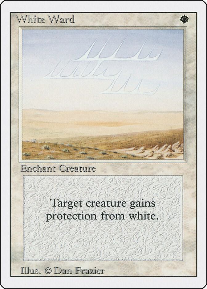 White Ward card from Revised Edition